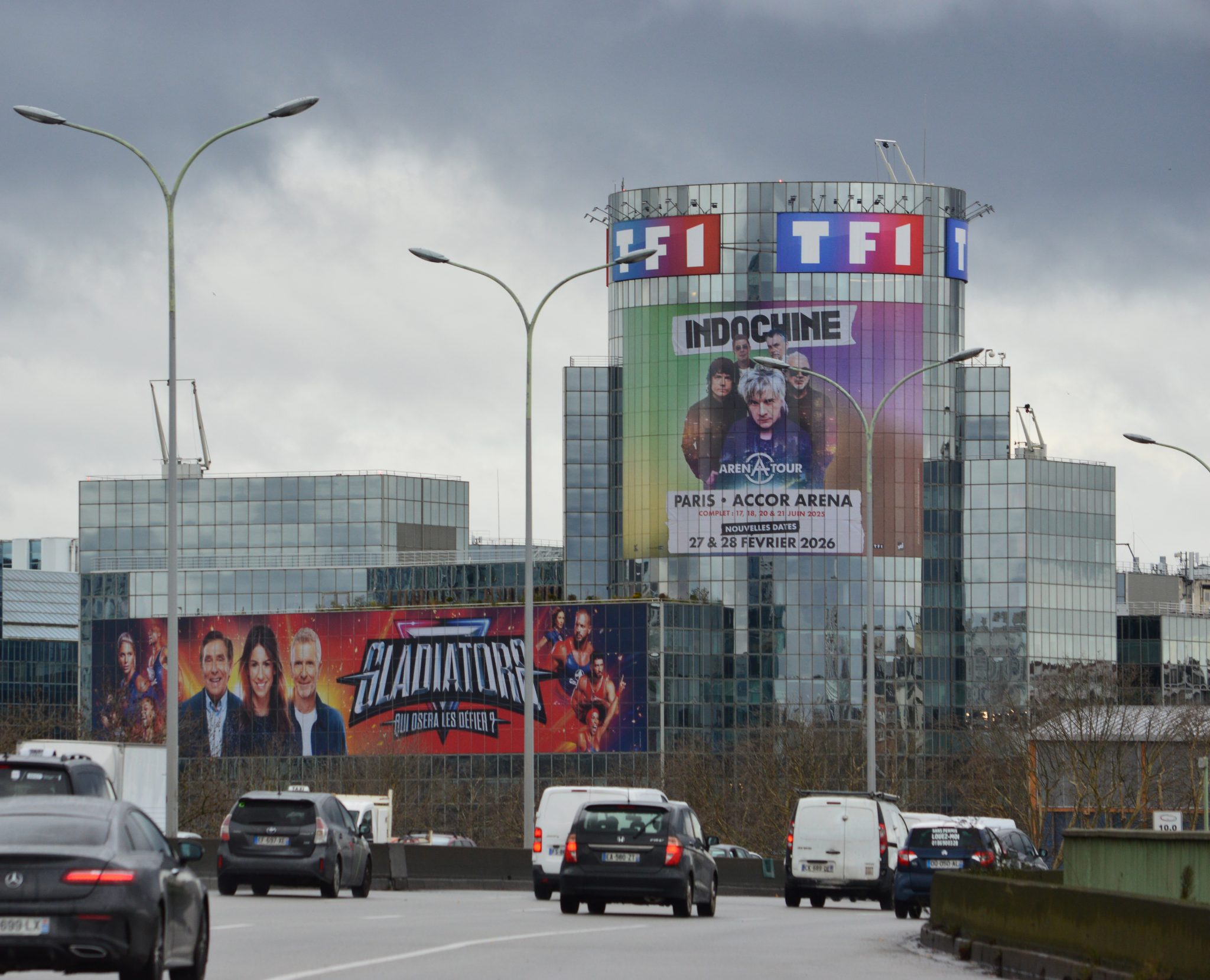 Jeux de Titans sur le siège de TF1