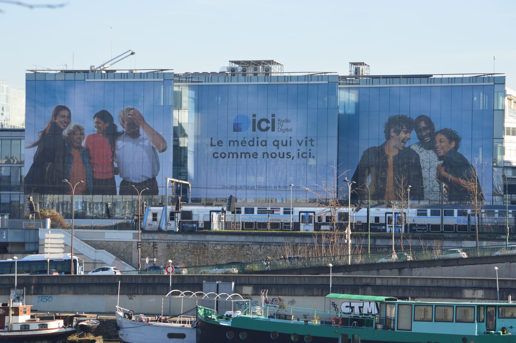 Un pont pour le groupe France Télévisions et Radio France